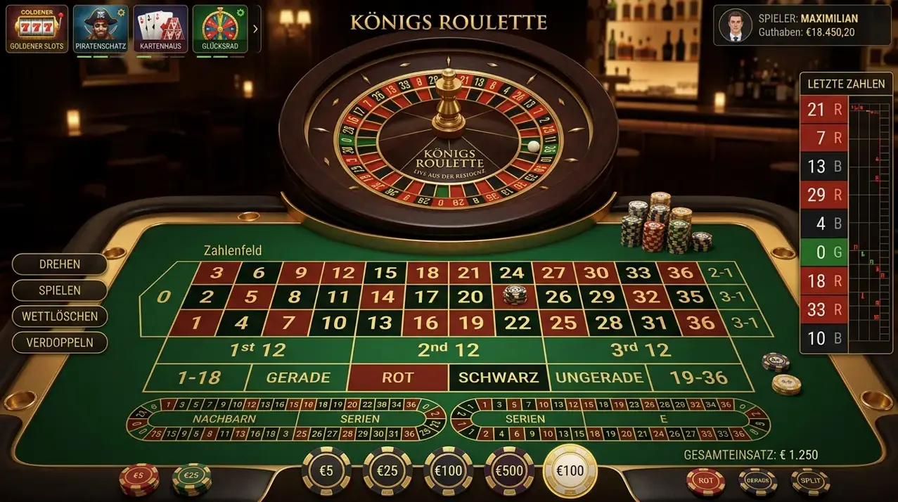Tischspiele · LuckyCapone